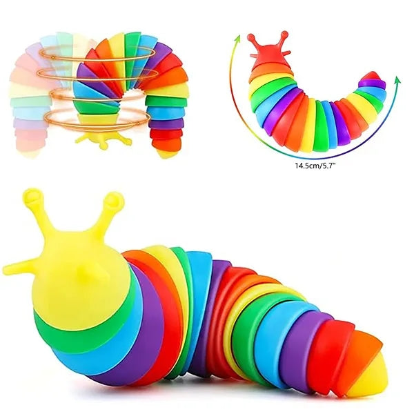5.7" Fidget Slug Toy