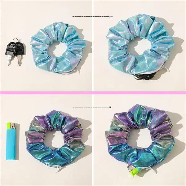Elastics Hair Band Accessories With Hidden Pocket