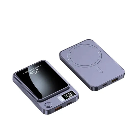 Fast Charging Magnetic Wireless Power Bank