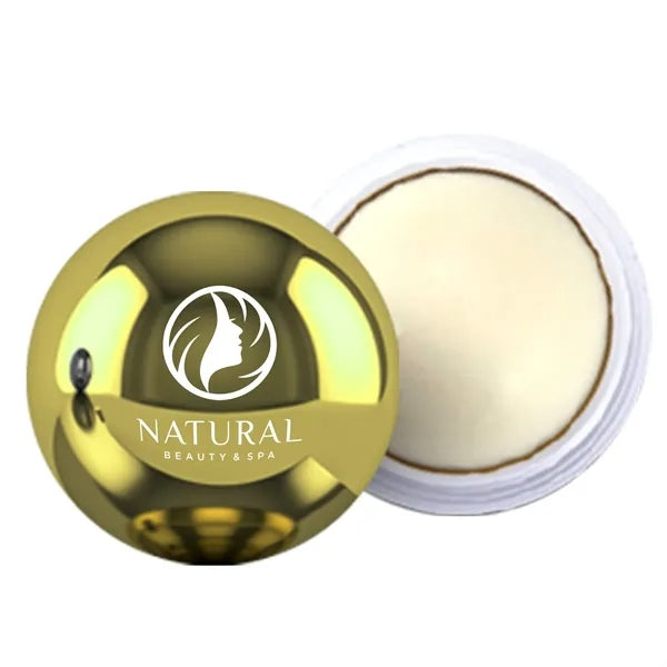 Metallic Lip Balm Ball with Moisturizer
