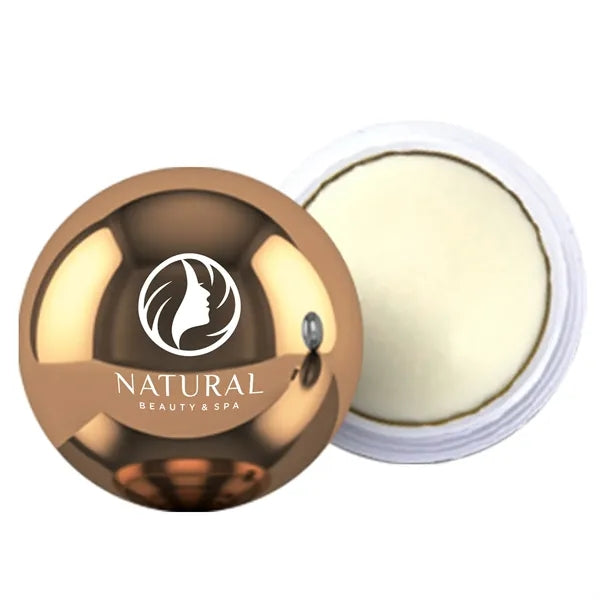 Metallic Lip Balm Ball with Moisturizer