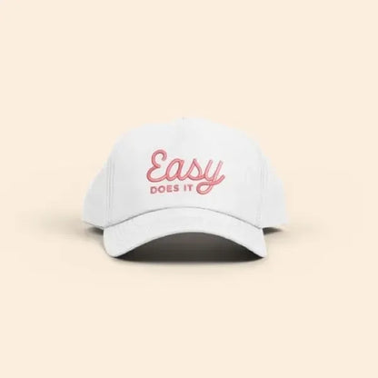 5-PANEL HAT - CURVED BRIM - STRUCTURED - POLY TWILL