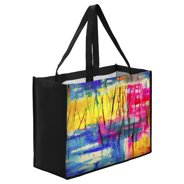 Rock'it 3-Day Sublimated PET Non-Woven Shopping Tote Bag