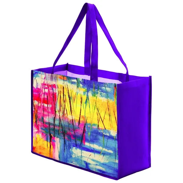 Rock'it 3-Day Sublimated PET Non-Woven Shopping Tote Bag