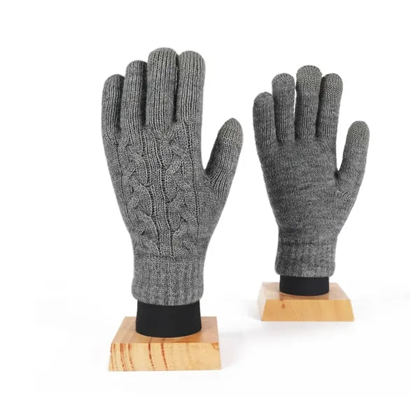 Winter Knit Touchscreen Gloves