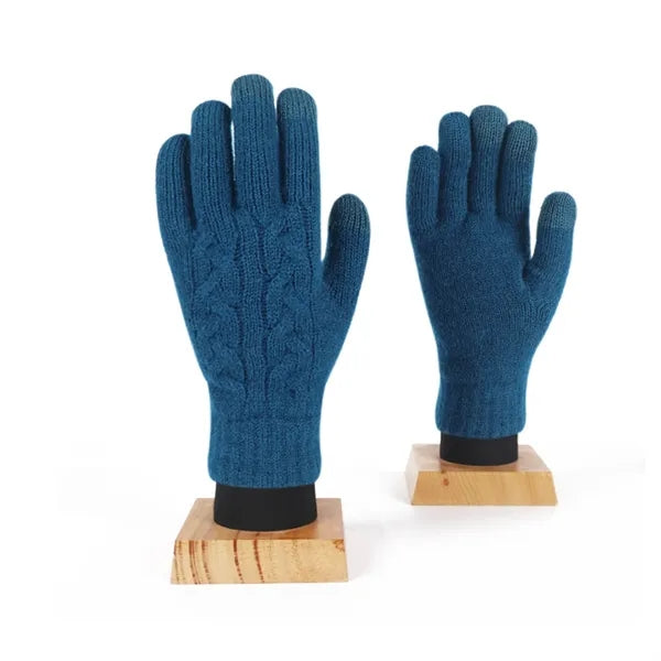 Winter Knit Touchscreen Gloves