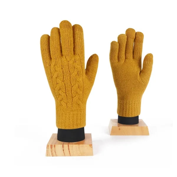 Winter Knit Touchscreen Gloves