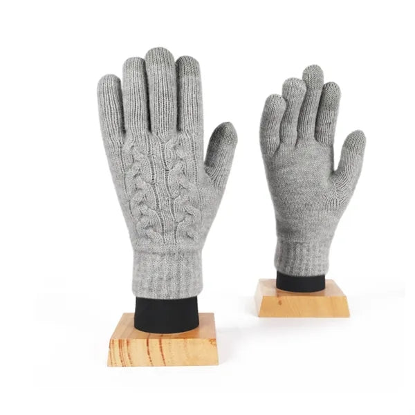 Winter Knit Touchscreen Gloves