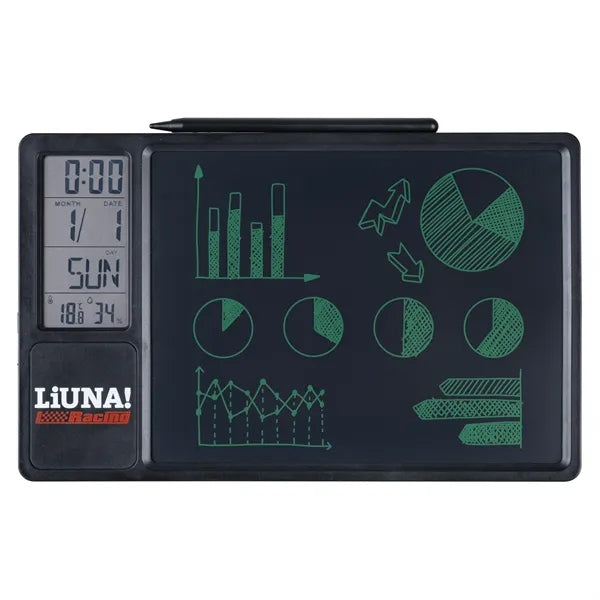 Digital Blackboard Alarm Clock