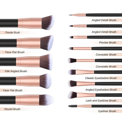 14 Pcs Makeup Brush Set