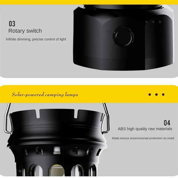 portable Solar camping light