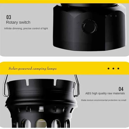portable Solar camping light