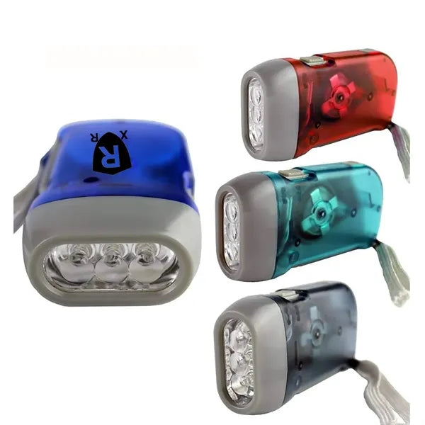 Emergency Hand Crank Flashlight