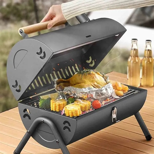 portable Double Capacity BBQ Grill