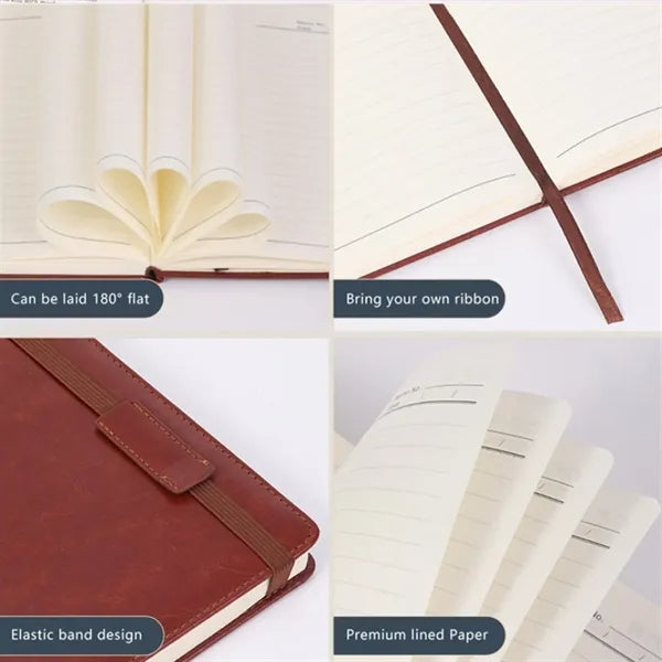 Hardcover PU Leather Book Journal 5.7" x 8.3"