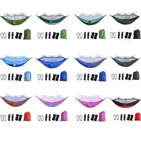 Portable Camping Hammock With Mosquito Net