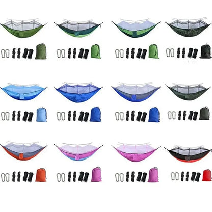 Portable Camping Hammock With Mosquito Net