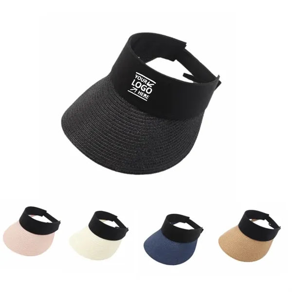 Summer Beach Straw Sun Visor Hat
