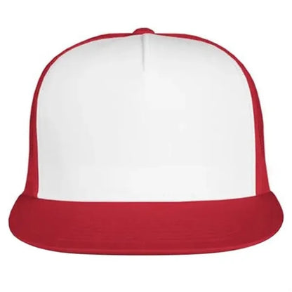 Two-Color Printable Flat Bill Trucker Cap