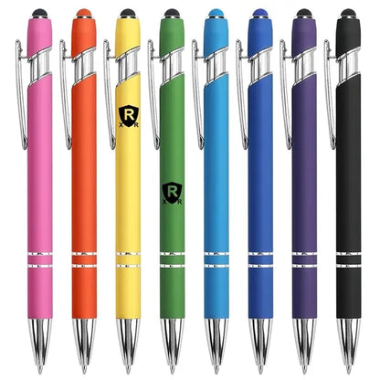 Retractable Ballpoint Pen with Stylus tip