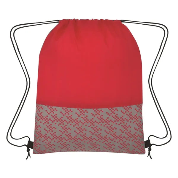 Bitmap Drawstring Backpack