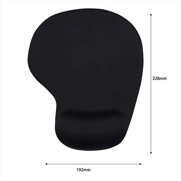 Office Mousepad with Gel Wrist Support