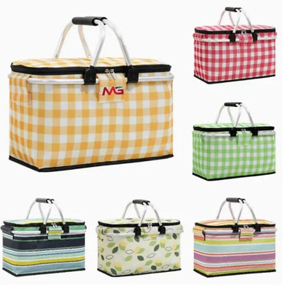 Folding Picnic Basket