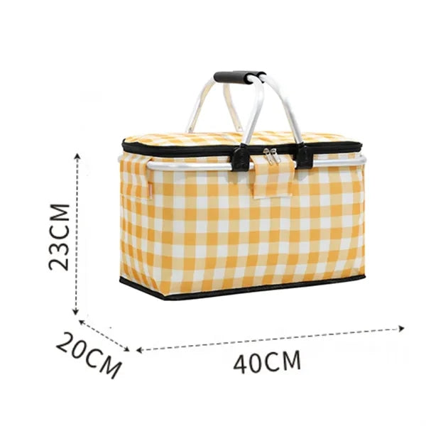 Folding Picnic Basket