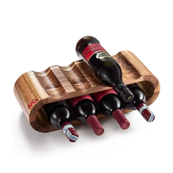 Wooden Countertop Wine Rack