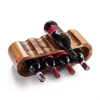 Wooden Countertop Wine Rack