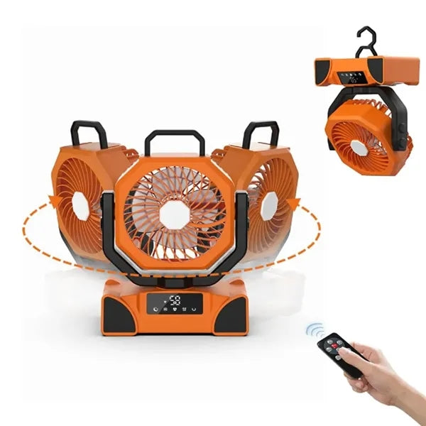 20000Mah Portable Camping Fan Rechargeable