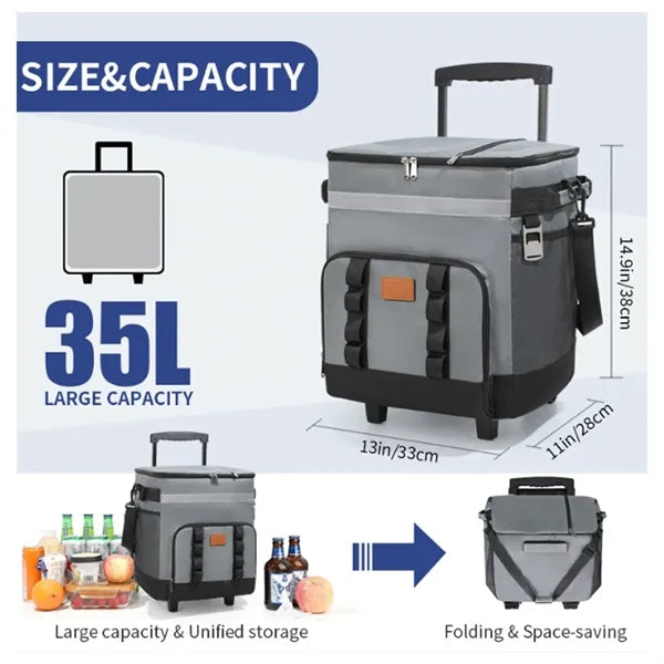Soft Cooler With Wheels