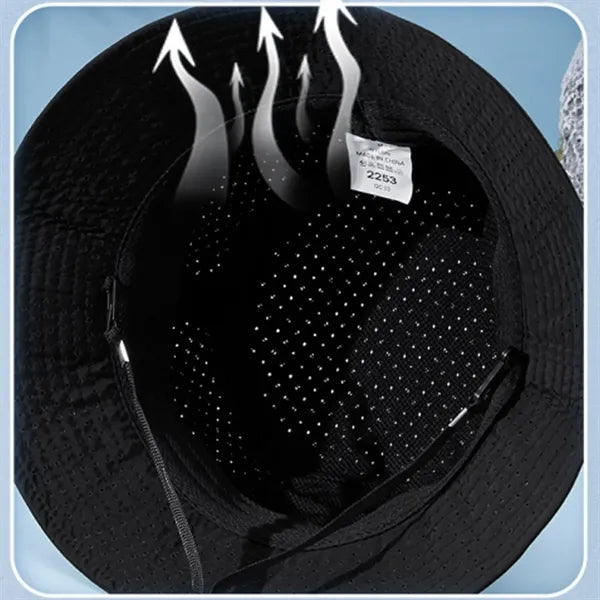 Breathable Sun Hat With Uv Protection