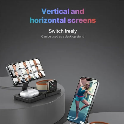 3 In 1 Wireless Charging Station