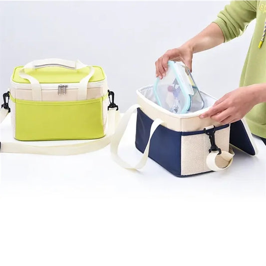 Portable Lunch Box Insulated Cooler Bags