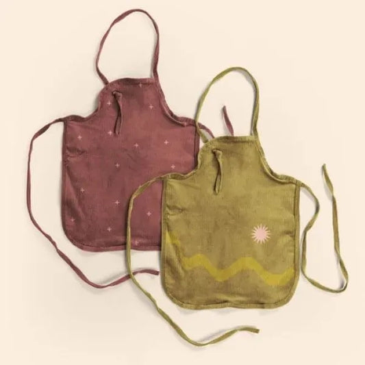 SWEETKINS TODDLER APRON - ADJUSTABLE - CORDUROY