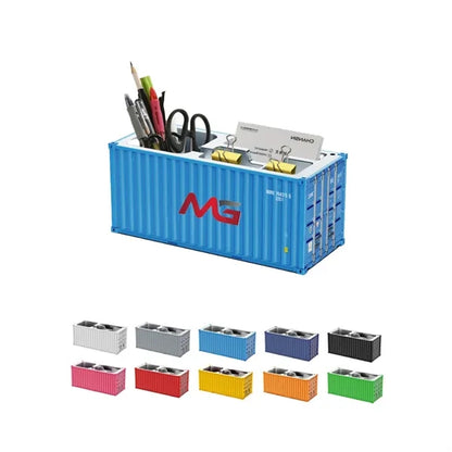 Mini Toys Logistics Container Multifunction Pen Holder