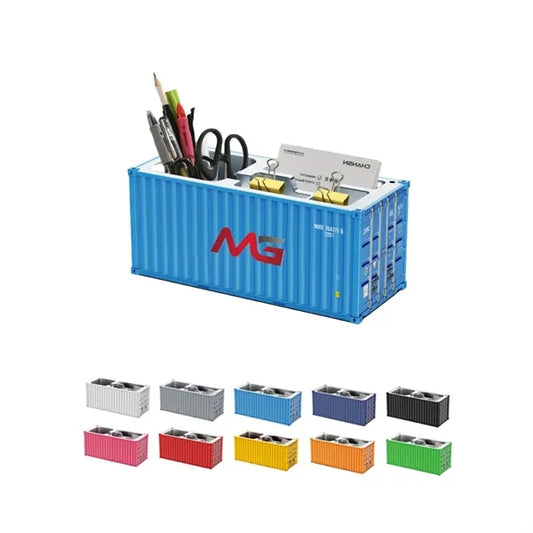 Mini Toys Logistics Container Multifunction Pen Holder