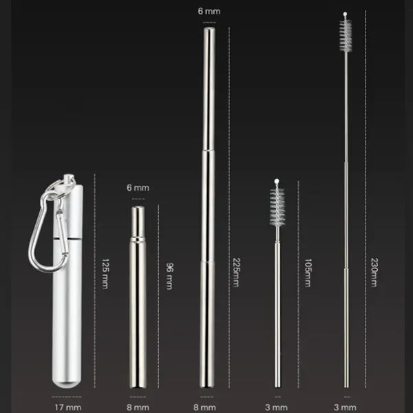 Folding Straw Set