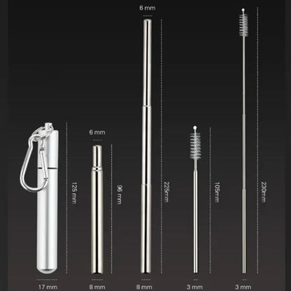 Folding Straw Set