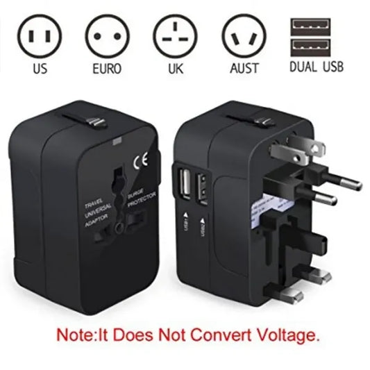 Universal USB Travel Charger Adapter