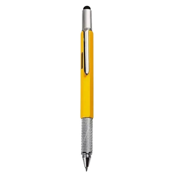Multifunction Stylus Tool Pen With Ruler Level Screwdriver