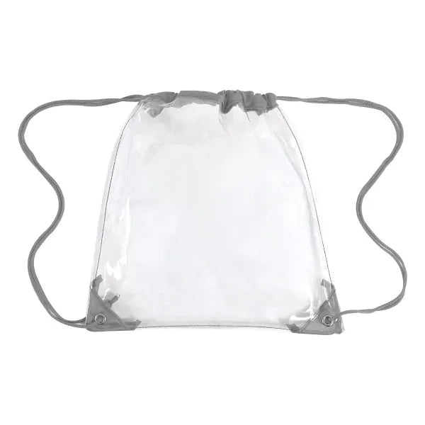 CLEAR DRAWSTRING BACKPACK
