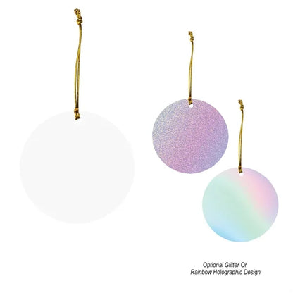 Acrylic Ornament - Circle