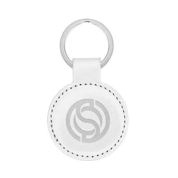 Hue Pop Leatherette Key Tag