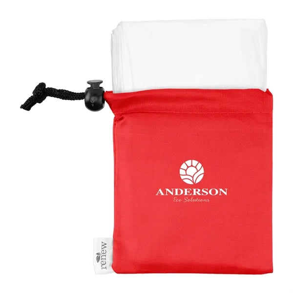 PE Poncho With rPET Pouch