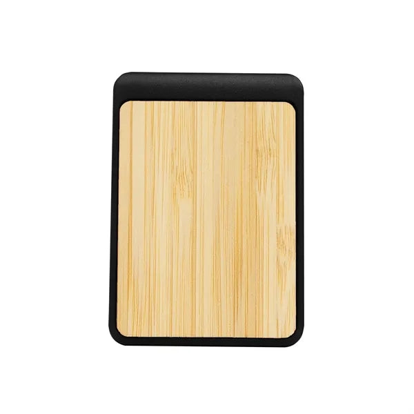 MAGNETIC CLIP WITH BAMBOO ACCENT