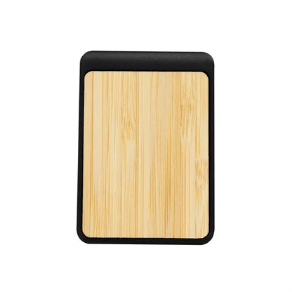 MAGNETIC CLIP WITH BAMBOO ACCENT