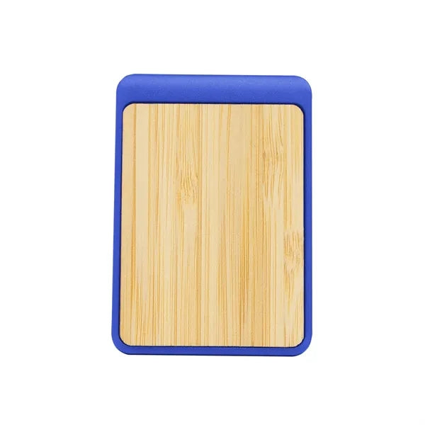 MAGNETIC CLIP WITH BAMBOO ACCENT