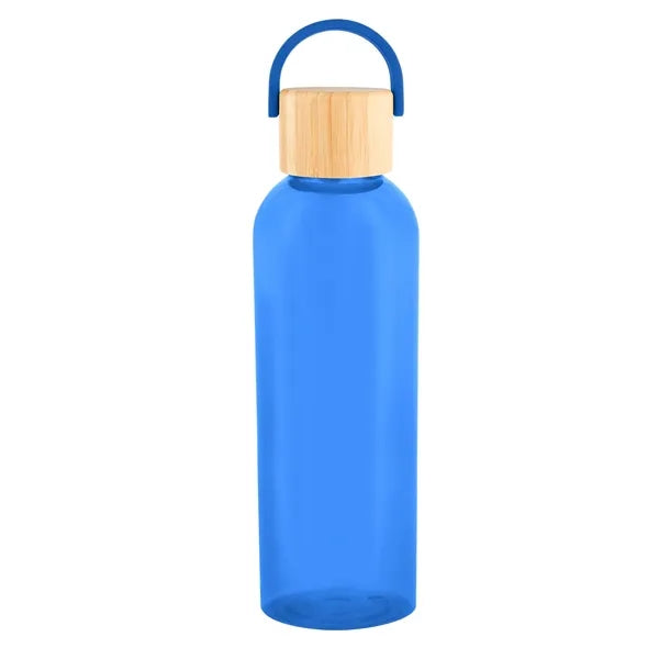 20 Oz. Ally rPET Bottle With Bamboo Lid And Easy Carry Ha...